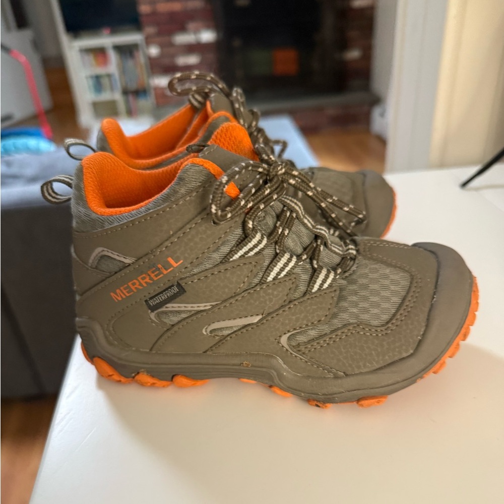 Merrell Kids Sneakers - Gray and Orange